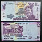 Malawi - 20 Kwacha 2016 - P63 - UNC - 1013(12), Postzegels en Munten, Ophalen of Verzenden, Overige landen, Los biljet