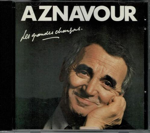 Charles Aznavour - Les grandes chansons, CD & DVD, CD | Francophone, Comme neuf, Enlèvement ou Envoi