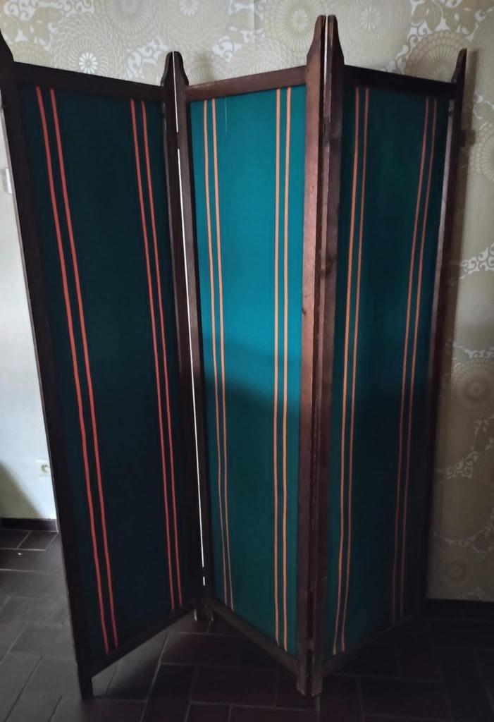 vintage kamerscherm - paravent, Antiek en Kunst, Curiosa en Brocante, Ophalen