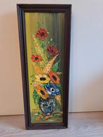 Bloemen op doek, Enlèvement