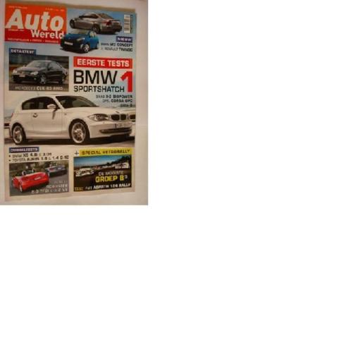 AutoWereld 191 Mercedes CLK 63 AMG/Group B Rally/Audi TT Roa, Boeken, Auto's | Folders en Tijdschriften, Gelezen, Algemeen, Verzenden