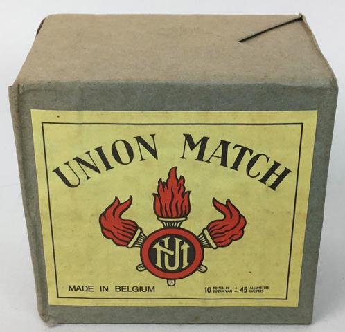 UNION MATCH pack vintage de 10 boîtes d'allumettes en bois, Collections, Articles de fumeurs, Briquets & Boîtes d'allumettes, Comme neuf