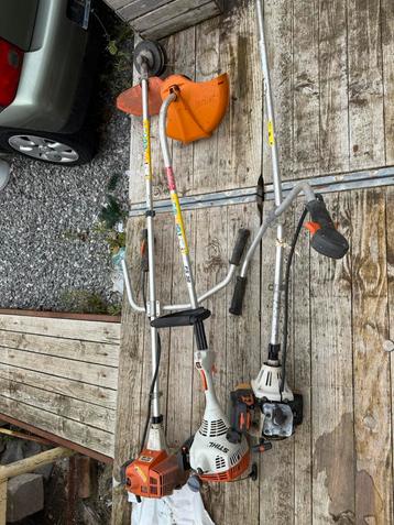 Lot 3 débroussailleuse stihl beschikbaar voor biedingen