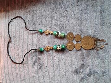 Peruviaanse 1970's uit. Messing vervaardigde ketting beschikbaar voor biedingen