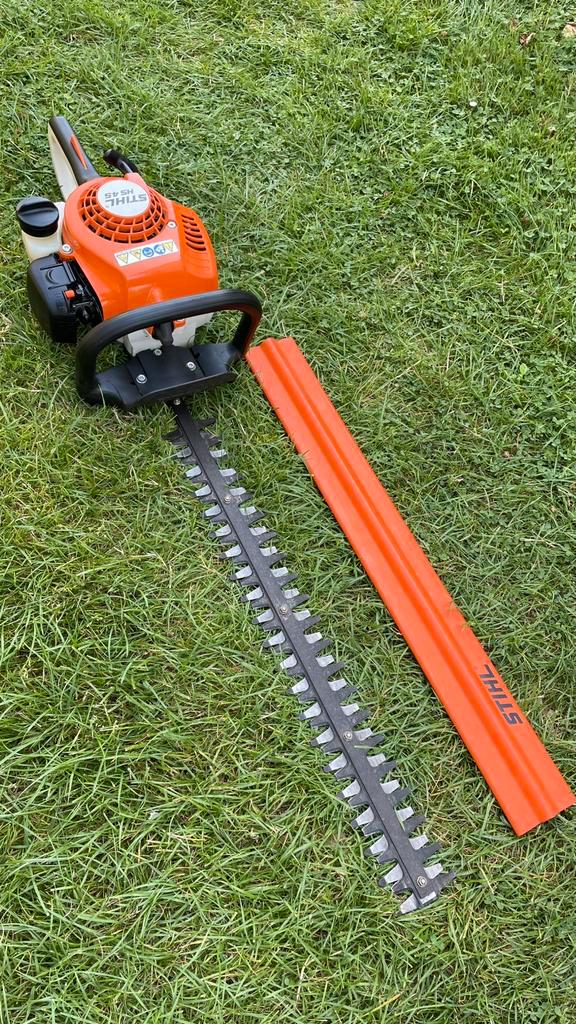 Taille haie Stihl HS45 (60cm), Tuin en Terras, Heggenscharen, Gebruikt, Benzine, Ophalen