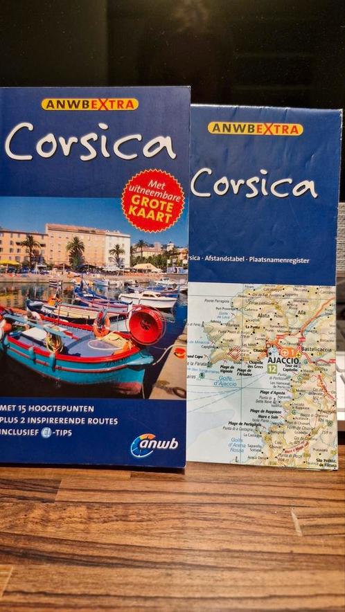 Reisgids anwb Corsica met uitneembare grote kaart, Boeken, Reisgidsen, Zo goed als nieuw, Reisgids of -boek, Europa, ANWB, Ophalen