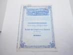 action de 500 francs Banque commerciale de Belgique 1919, Postzegels en Munten, Ophalen of Verzenden, Voor 1920, Aandeel
