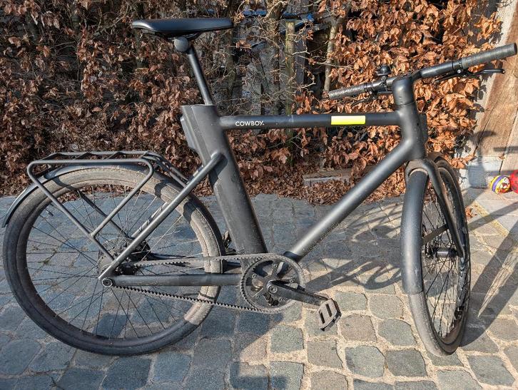 Cowboy 4 e-bike, Fietsen en Brommers, Elektrische fietsen, Zo goed als nieuw, Cowboy, 55 tot 59 cm, 50 km per accu of meer, Ophalen