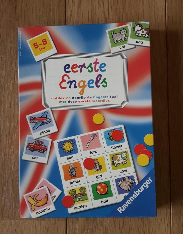 eerste engels  - Ravensburger - spelenderwijs Engels leren, Hobby en Vrije tijd, Denksport en Puzzels, Zo goed als nieuw, Overige typen