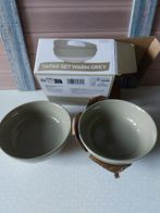 tapas schaaltjes 2 stuks setje grijs NIEUW 11 cm, Enlèvement ou Envoi, Neuf