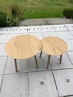 2 Salontafels/bijzettafels, Huis en Inrichting, Ophalen, Nieuw, Rond