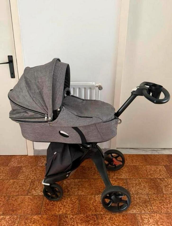 Volledig uitgeruste kinderwagen Stokke, Kinderen en Baby's, Kinderwagens en Combinaties, Zo goed als nieuw, Kinderwagen, Ophalen