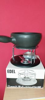 Stelletje voor kaasfondue, Elektronische apparatuur, Fonduesets, Ophalen of Verzenden, Zo goed als nieuw