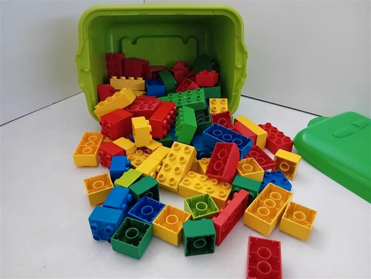 Boîte Duplo avec 100 blocs Duplo, Enfants & Bébés, Jouets | Duplo & Lego, Utilisé, Duplo, Briques en vrac, Enlèvement ou Envoi