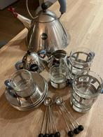 Complete Alessi koffieservies met fluitketel, Huis en Inrichting, Keuken | Servies, Ophalen, Gebruikt