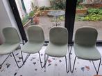 4 groene velvet stoelen Furnified, Huis en Inrichting, Ophalen, Zo goed als nieuw, Stof