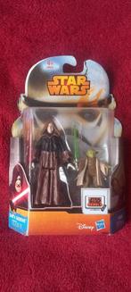 Hasbro Star Wars A8659 : Darth Sidious and Yoda Twin Pack, Ophalen of Verzenden, Nieuw, Actiefiguurtje
