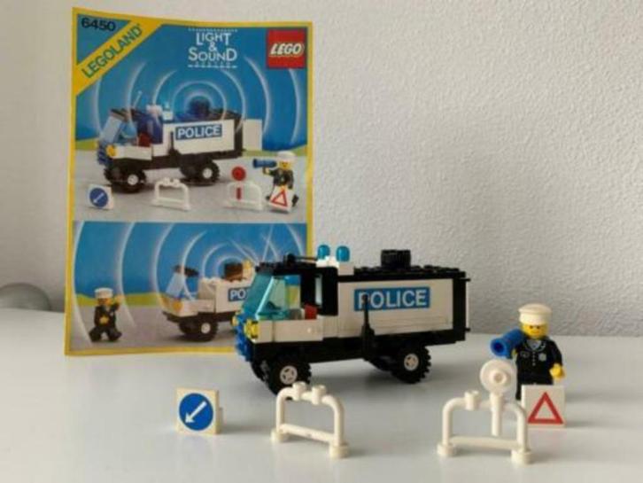 LEGO Classic Town Police Politie 6450 Mobile Police Truck, Kinderen en Baby's, Speelgoed | Duplo en Lego, Zo goed als nieuw, Lego