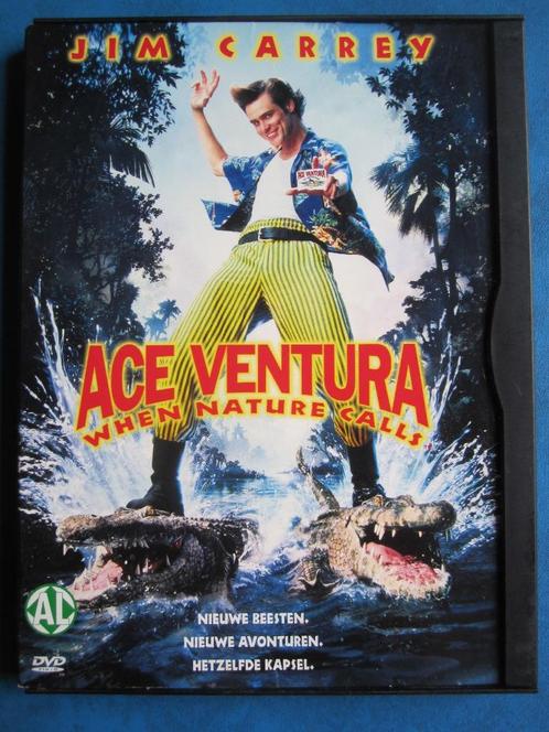 Ace Ventura: When Nature Calls (1995), Cd's en Dvd's, Dvd's | Komedie, Zo goed als nieuw, Overige genres, Alle leeftijden, Ophalen of Verzenden