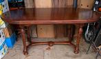 Ovale tafel uitschuifbaar 6 personen met zes stoelen, Antiek en Kunst, Ophalen