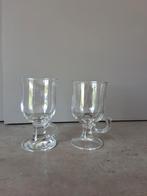 2 verschillende Irish Coffee glazen, Ophalen, Zo goed als nieuw, Overige typen