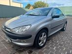 Peugeot 206 cabrio 1.6i 2001 80000km airco! AUTOMAAT!, Auto's, Automaat, Cabriolet, Bedrijf, Centrale vergrendeling