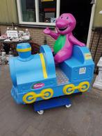 Hoe leuk is deze Barney's train kiddyride, kiddieride 🚂🚂, Utilisé, Enlèvement ou Envoi