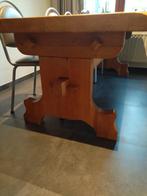 eiken tafel, Huis en Inrichting, Tafels | Eettafels, Ophalen, Gebruikt, Eikenhout, 200 cm of meer