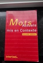 Boek mots actuels mis en contexte, Enlèvement, Comme neuf