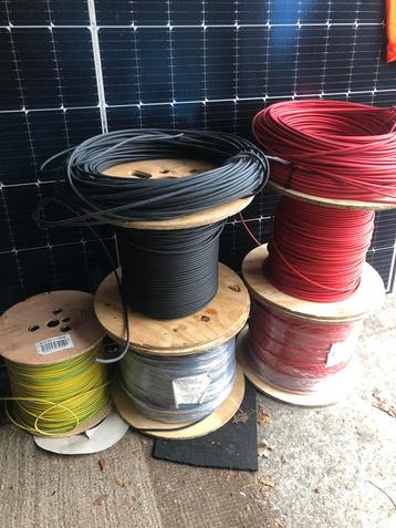Câble solaire, panneaux solaires, câble DC, Enlèvement ou Envoi