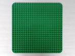Groene Lego Duplo grondplaat 22x22 studs, Ophalen of Verzenden, Gebruikt, Duplo