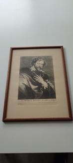 Gravure Peter Paul Rubens 40,4 x 29,7 cm, Antiek en Kunst, Kunst | Etsen en Gravures, Ophalen of Verzenden