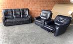 Leder salon met relax / zeer goede staat, Huis en Inrichting, Zetels | Zetels, Ophalen, Gebruikt, Leer