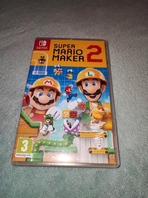 Super Mario Maker 2, Consoles de jeu & Jeux vidéo, Jeux | Nintendo Switch, Comme neuf, Plateforme, À partir de 18 ans, Enlèvement
