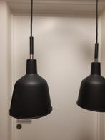 2 lichtarmaturen (hanglampen), Gebruikt, Metaal, Ophalen