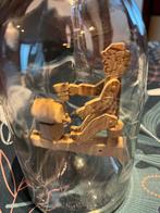 Houten mannetje in fles, Verzamelen, Ophalen, Zo goed als nieuw