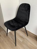 Één zwarte stoffen stoel, Maison & Meubles, Chaises, Noir, Enlèvement, Tissus, Neuf