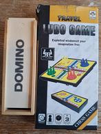 Mens erger je niet + Domino gezelschapspelen, Hobby en Vrije tijd, Gezelschapsspellen | Overige, Ophalen of Verzenden, Gebruikt