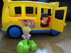 Fisher Price Little People schoolbus, Kinderen en Baby's, Speelgoed | Fisher-Price, Met geluid, Auto of Voertuig, Zo goed als nieuw