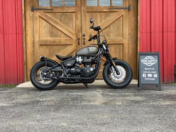 Triumph Bobber Black Ironstone 1200cc met opties, Nieuwstaat beschikbaar voor biedingen