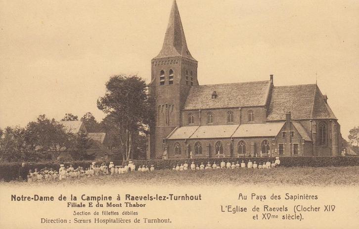 1932 - BELGIË - Ravels: L'Eglise de Raevels, Verzamelen, Postkaarten | België, Ongelopen, Antwerpen, 1920 tot 1940, Verzenden