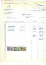 Ancienne facture 1958, Ophalen of Verzenden, Gebruikt