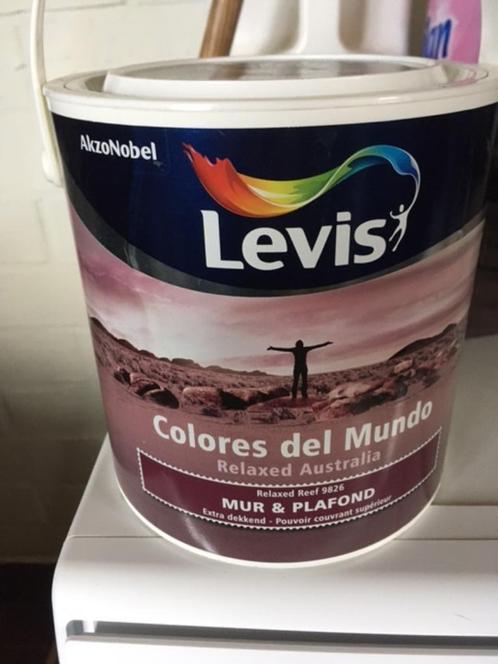 Levis Colores del Mundo 2,5 L, Bricolage & Construction, Peinture, Vernis & Laque, Neuf, Peinture, Moins de 5 litres, Autres couleurs
