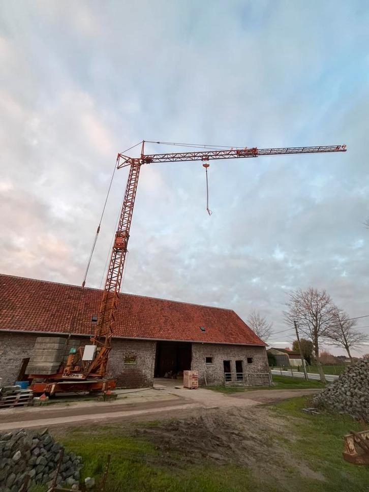 Bouwkraan Arcomet T24, Articles professionnels, Machines & Construction | Grues & Excavatrices, Grue, Enlèvement