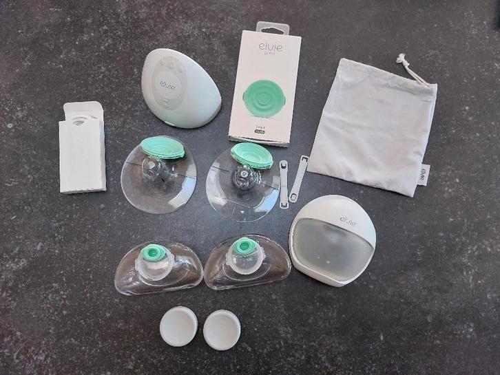 Elvie Borstkolf Single + Elvie Curve, Kinderen en Baby's, Babyvoeding en Toebehoren, Gebruikt, Borstkolf, Ophalen of Verzenden