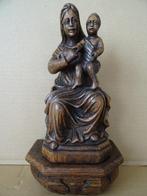 Statue de Marie antique statue de Marie en bois 26cm 1870, Antiquités & Art, Enlèvement ou Envoi