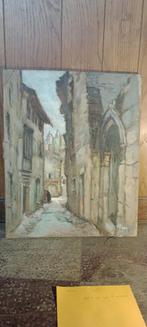 Peinture sur toile P.AUGIER, 50x60, n621, Antiquités & Art, Enlèvement