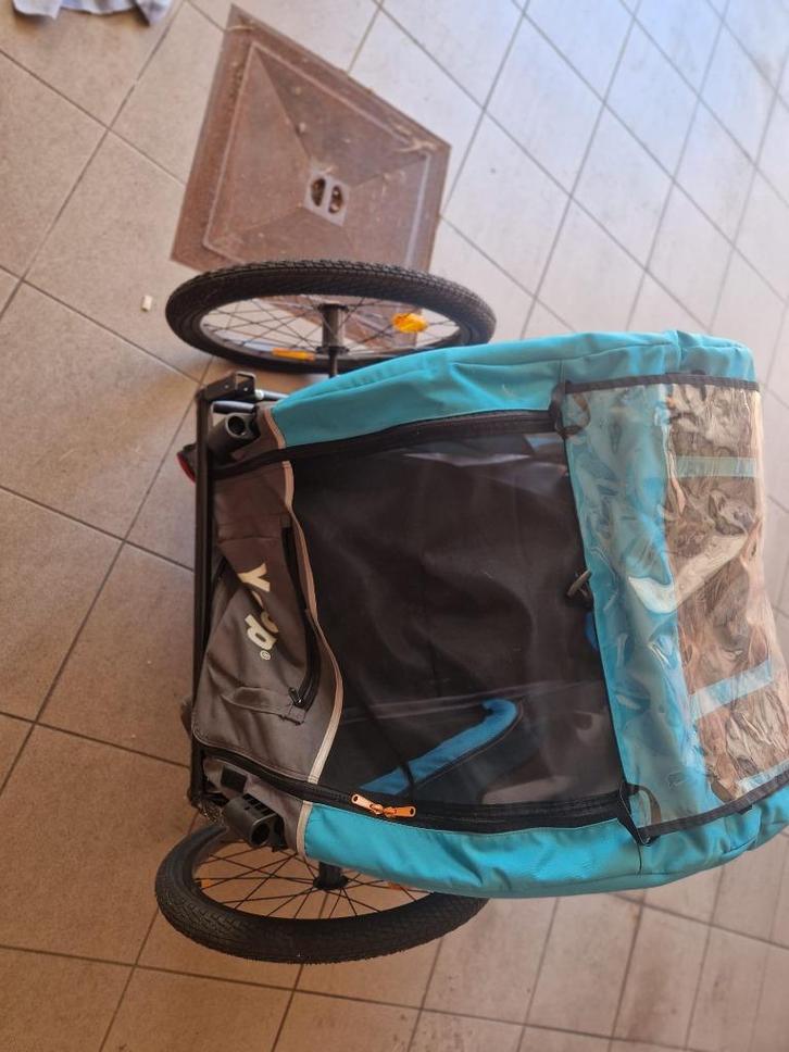 Fietskar voor honden, Fietsen en Brommers, Fietsaccessoires | Aanhangwagens en Karren, Zo goed als nieuw, Hondenkar, 20 tot 40 kg