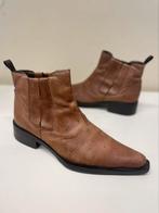 Italiaanse leren chelsea/western boots maat 43, Kleding | Heren, Schoenen, Bruin, Italy, Boots, Ophalen of Verzenden