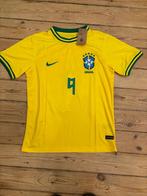 Brazilië shirt met Ronaldo Nazario bedrukt., Maat M, Ophalen of Verzenden, Nieuw, Shirt